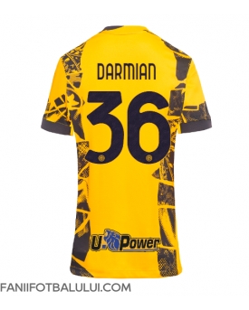 Inter Milan Matteo Darmian #36 Tricou Fotbal Replică 2024-25 Femei Treilea